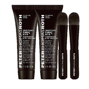Peter Thomas Roth Firmx Instant Tightener Cream 1.0oz set of 2 and 2 brushes